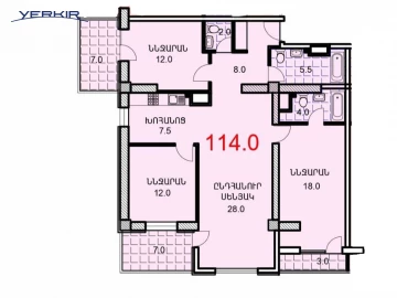 Բնակարաններ Կոդ` 5+416887