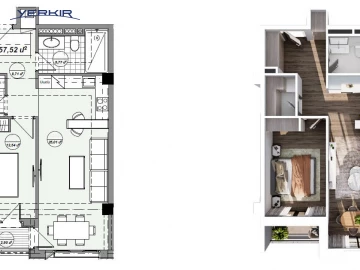 Apartments Code: 5+207345