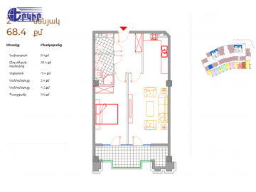 Apartments Code: 10+200067
